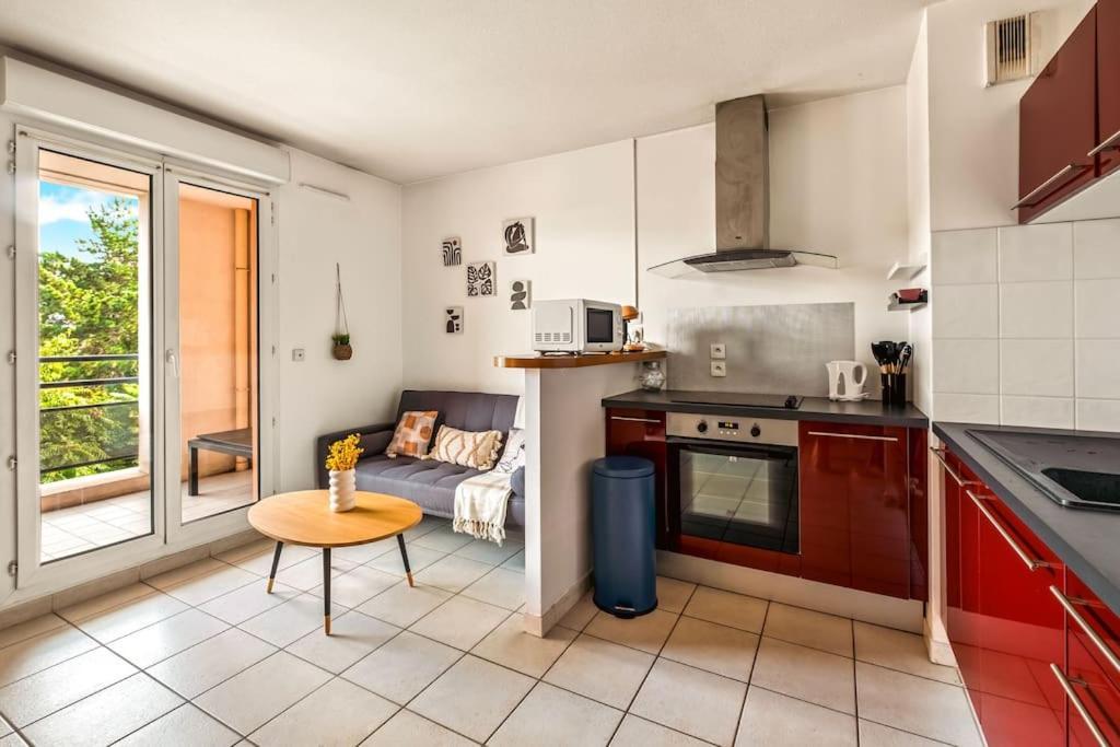Appartamento T2 Paisible Vaise, Avec Parking Metro Direct Bellecour Lione Esterno foto